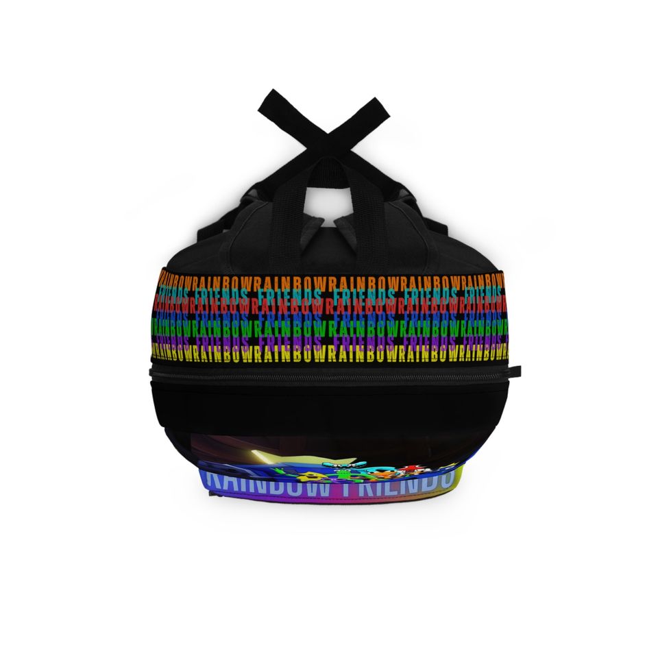 Rainbow Friends 2 with Cyan and Yellow Backpack