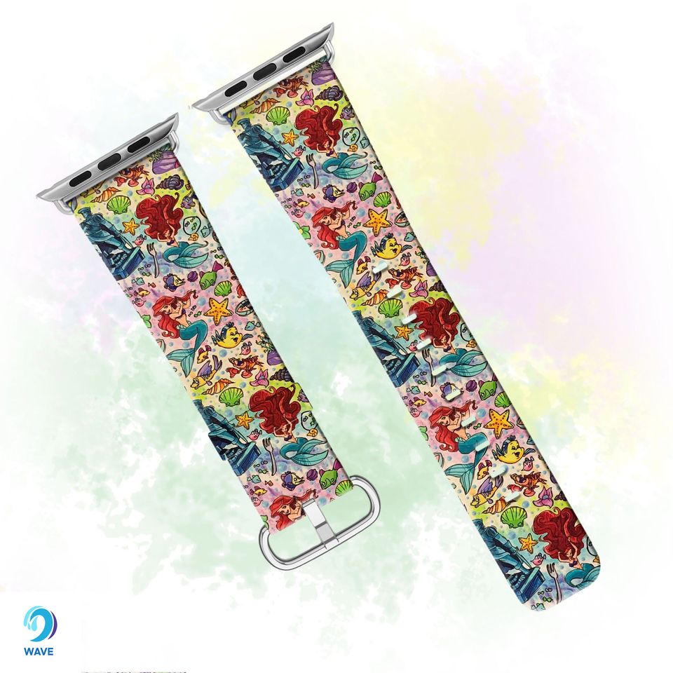 Disney PU Leather Band for Apple Watch Series