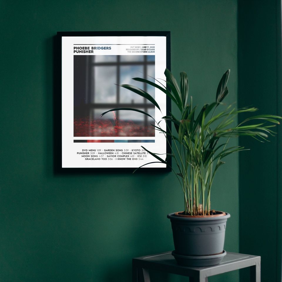 Phoebe Bridgers -  Punisher Album Poster