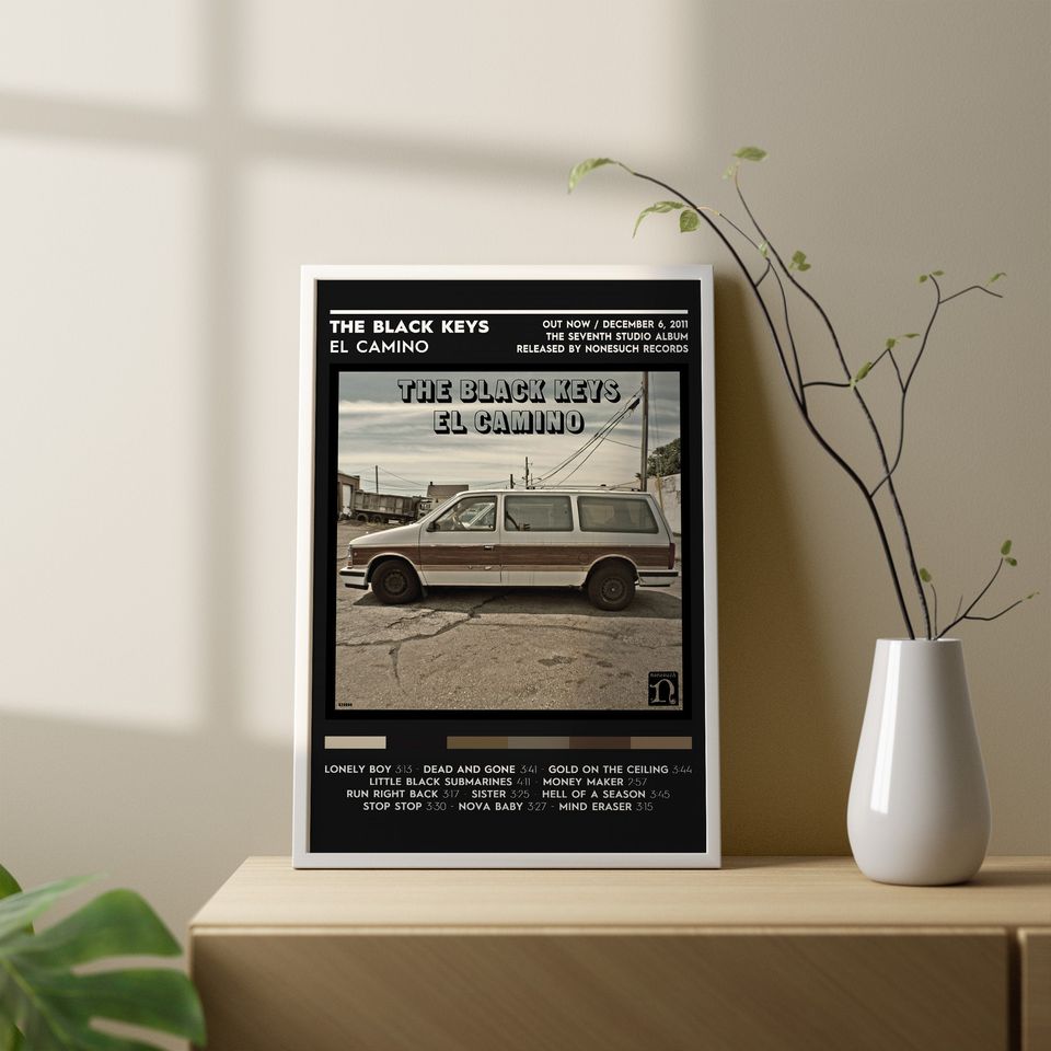 The Black Keys - El Camino Album Poster