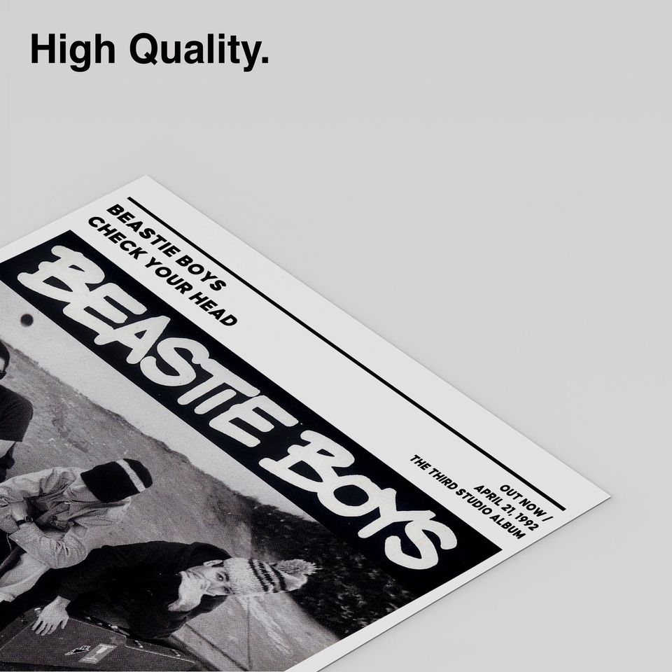 Beastie Boys - Check Your Head Album Poster