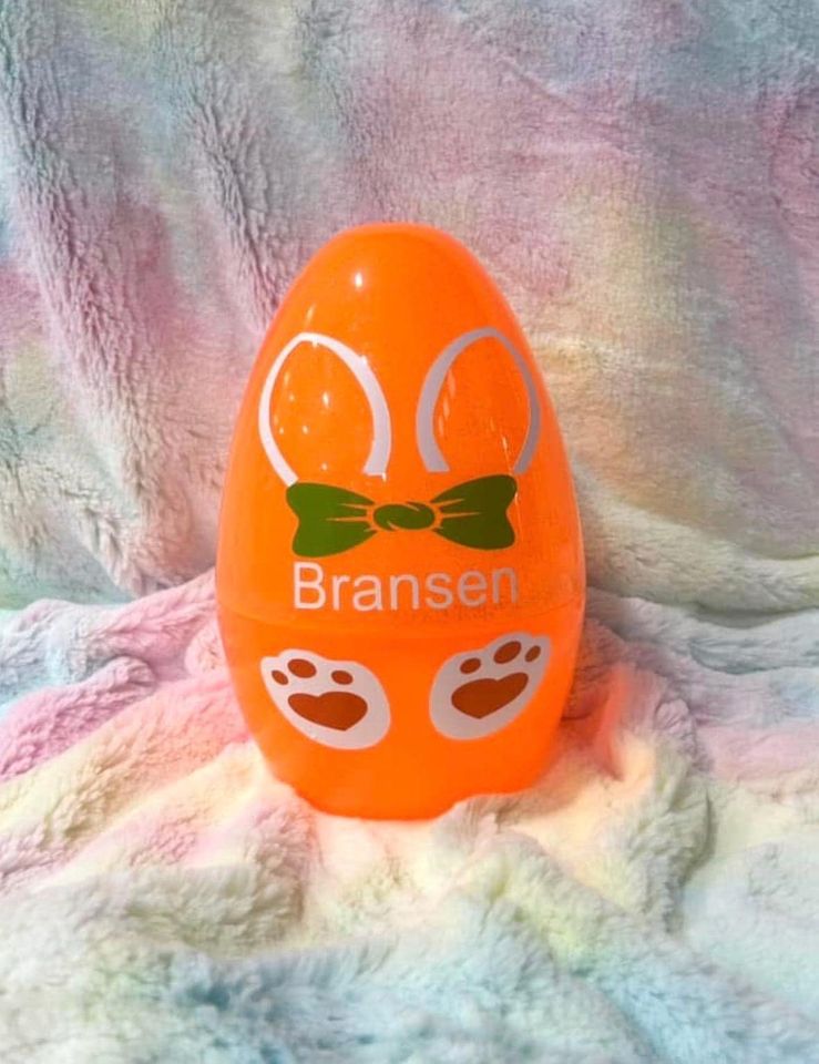 Personalized 10 inch Easter Eggs