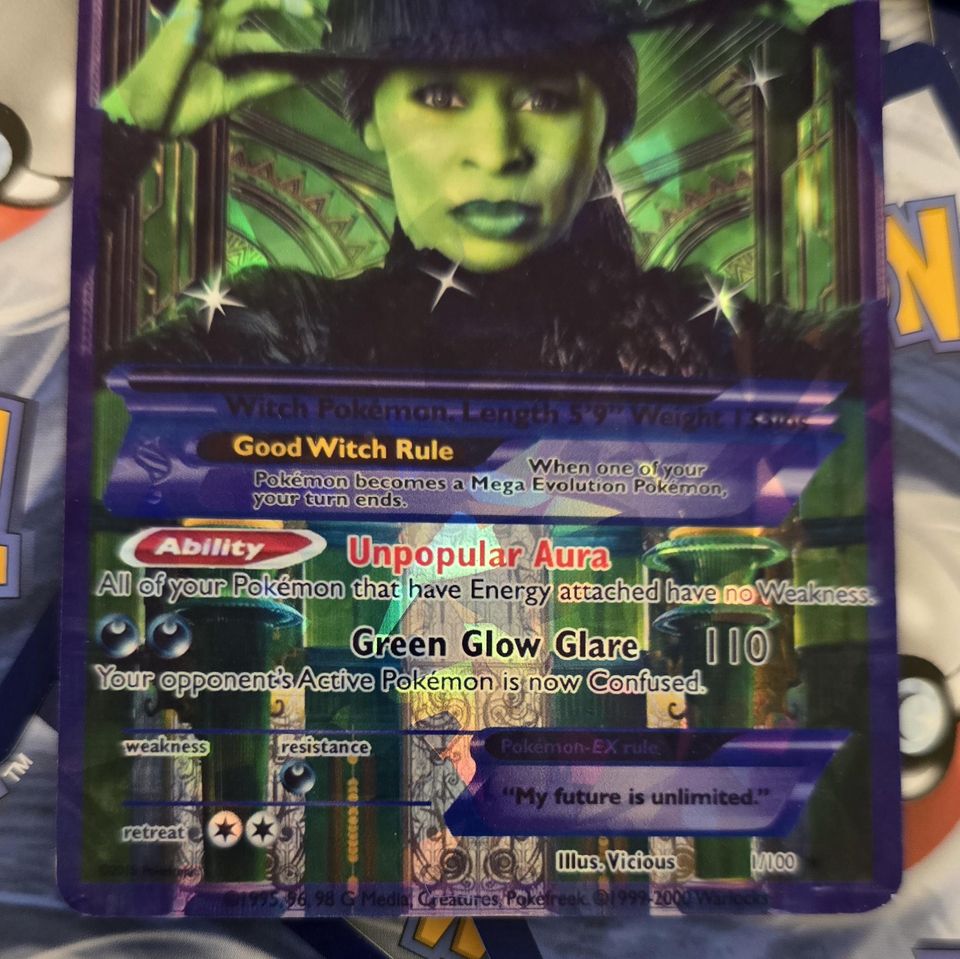 Elphaba PKM Card - Wicked