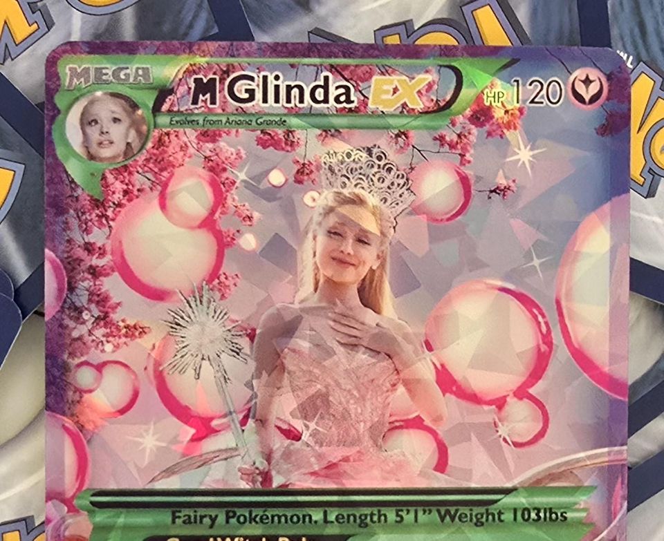 Glinda The Good Witch PKM Card - Wicked - Ariana