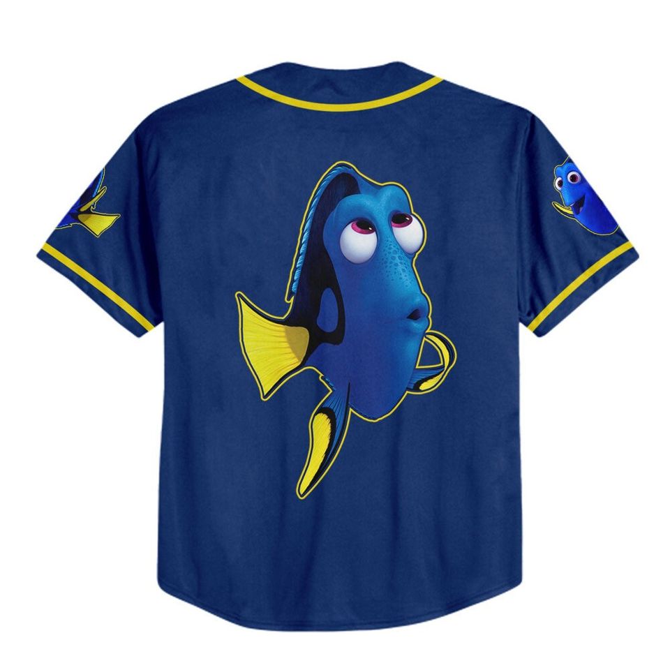 Personalized Disney Finding Nemo Dory Awesome, Disney Baseball Jersey Sports