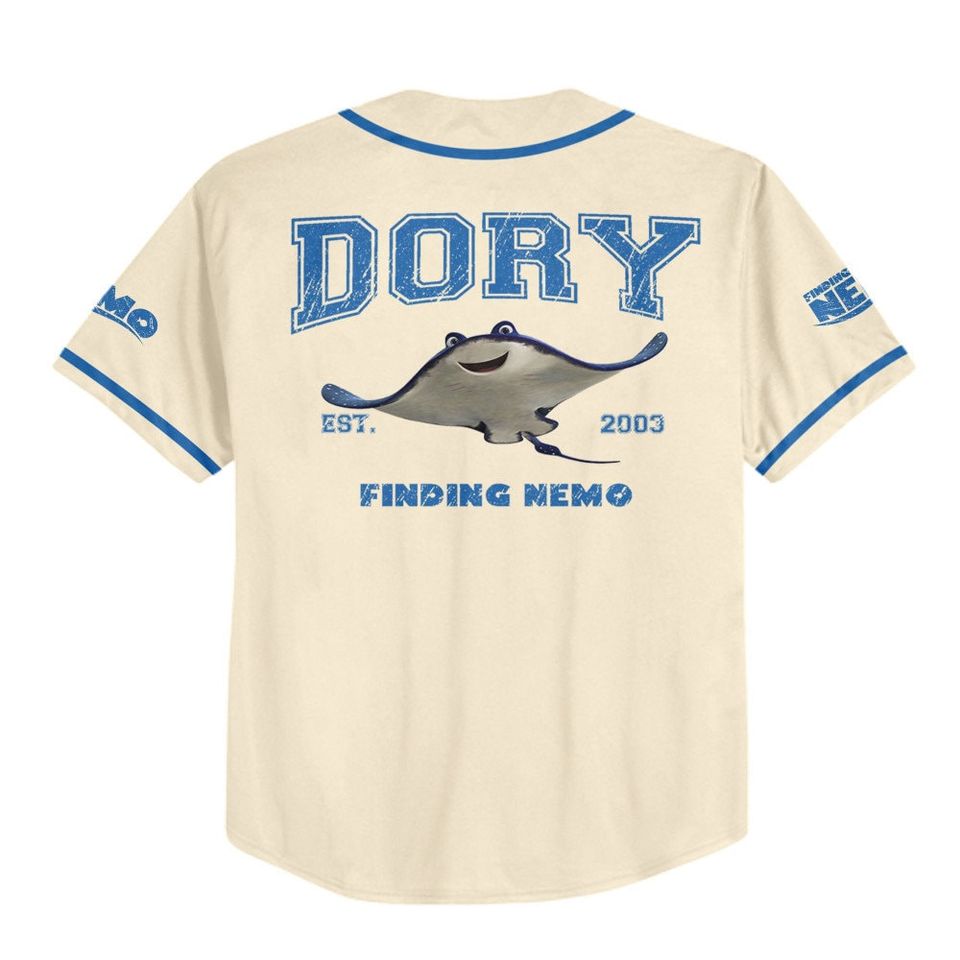 Personalized Disney Finding Nemo Vintage Ray, Disney Baseball Jersey Sports