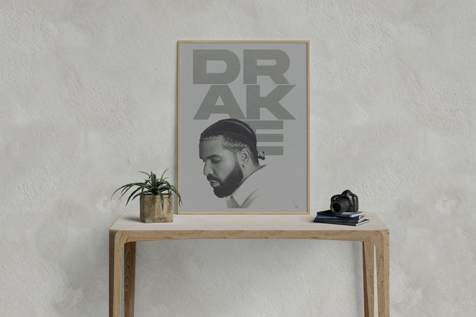 Drake Poster - Drake Print - Hip Hop Wall Art
