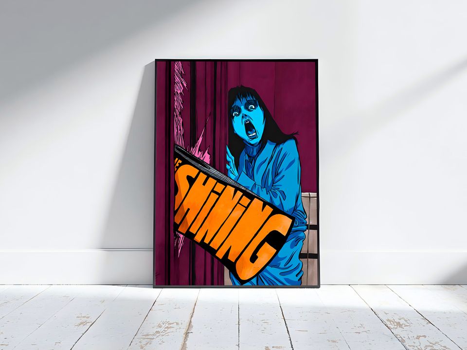 The Shining Hand Drawn Poster Movie Poster