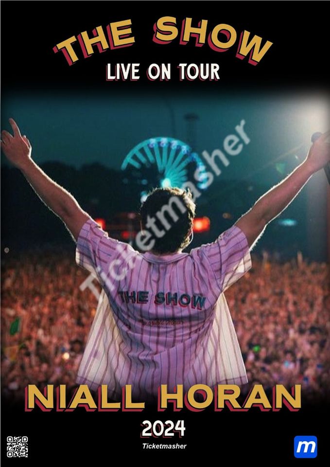 Niall Horan 2024 Tour Poster - Various Designs