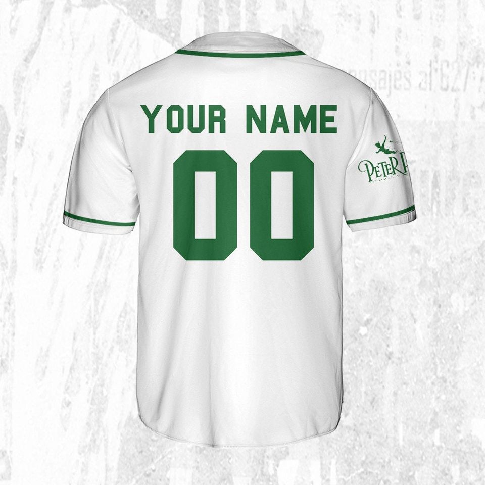 Personalize Peter Pan Lost Boys Baseball Jersey, Disney Characters Shirt