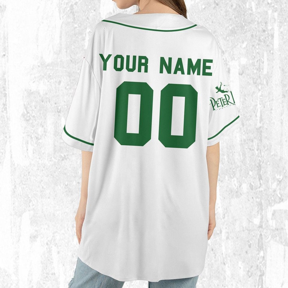 Personalize Peter Pan Lost Boys Baseball Jersey, Disney Characters Shirt