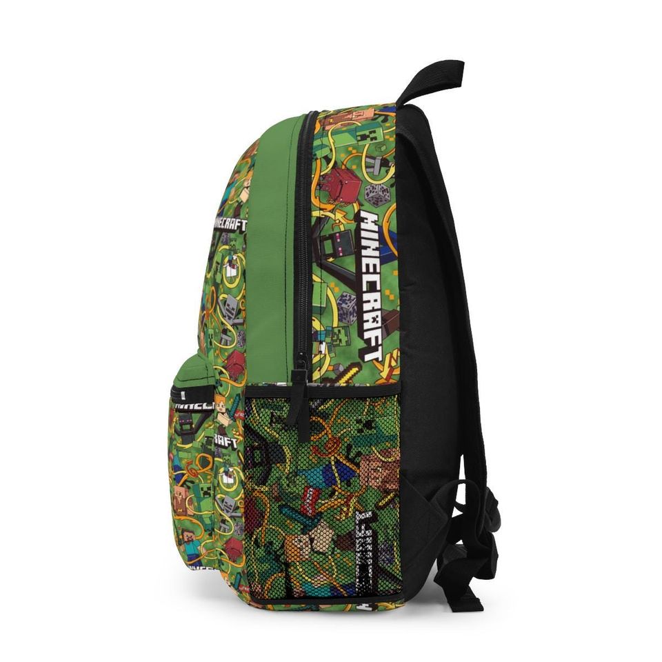 Mine Craft Backpack, School Bag for Kid