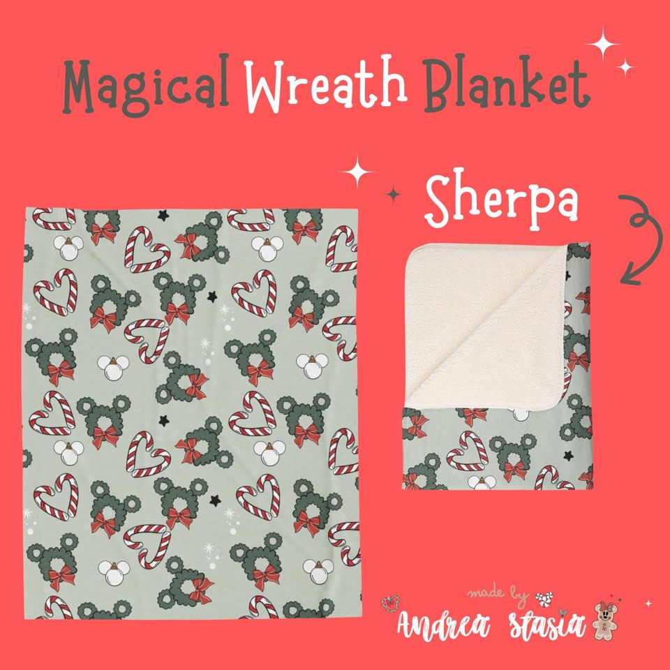 Magical Christmas Fleece Blanket