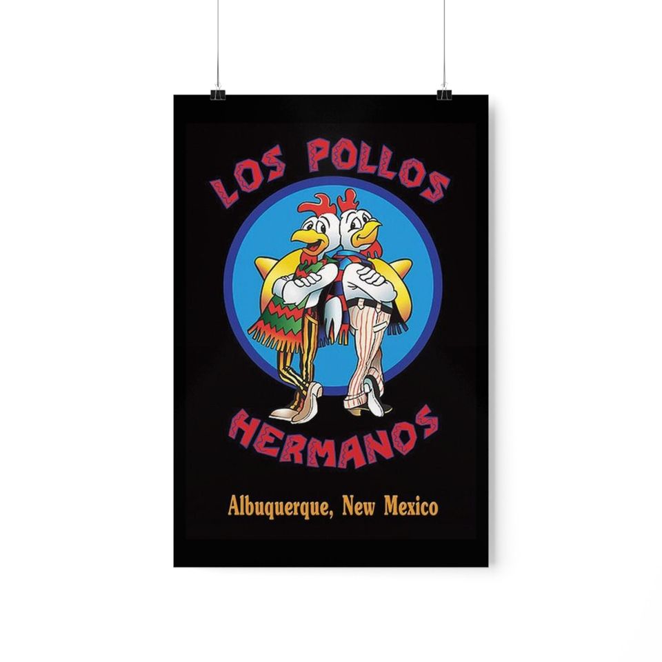 los Pollos Hermanos (Breaking Bad) restaurant poster