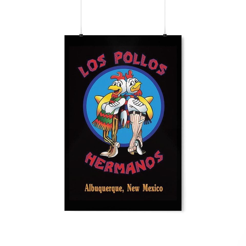 los Pollos Hermanos (Breaking Bad) restaurant poster