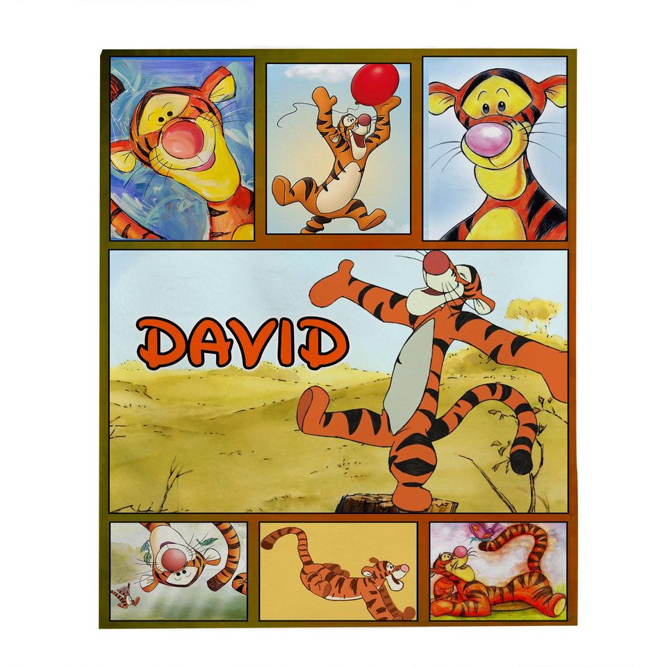 Disney Tigger Blanket, Winnie The Pooh Tigger Blanket