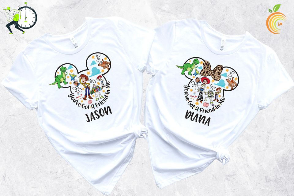 Disney Character Shirt, Disney Matching Shirt
