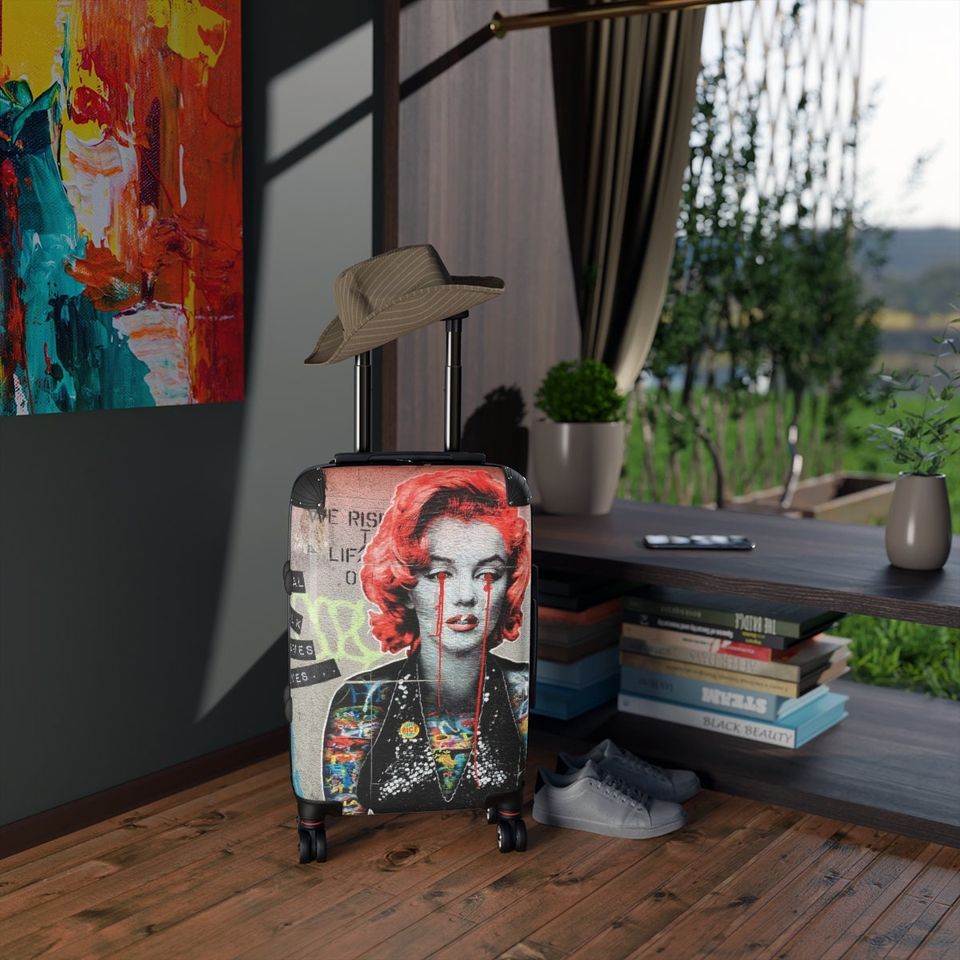 Marilyn Monroe Travel Suitcase