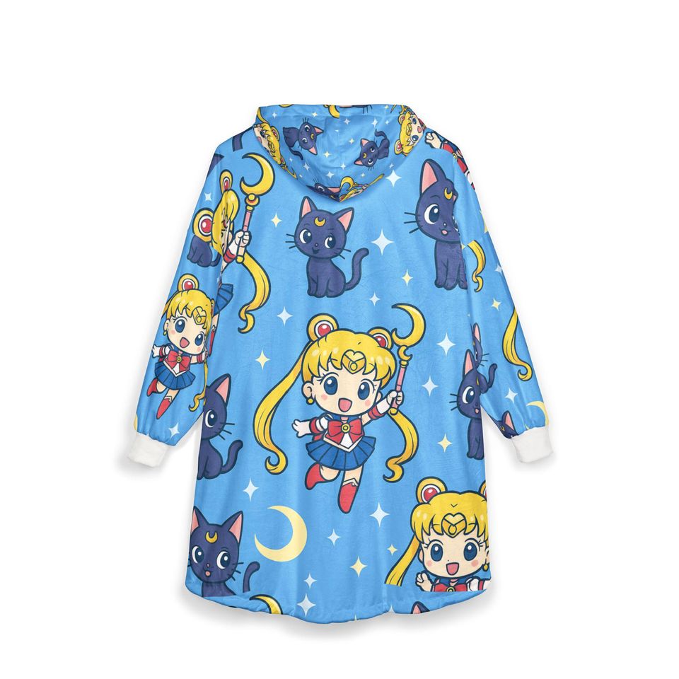 Sailor Moon Hooded Blanket, Japanese style