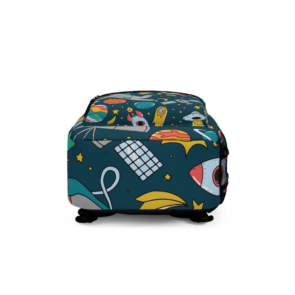 Space Doodles Backpack, Boys Backpack, Back to School, Space Backpack, Astronaut Backpack, Kids Backpack, Elementary School Backpack.