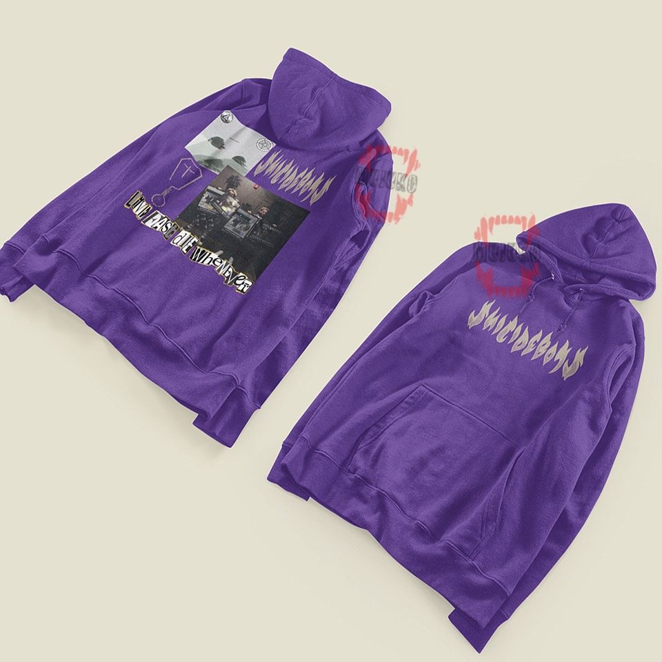 Suicideboys Unisex Hoodie, Ruby Da Cherry Pullover, Scrim Sweatshirt