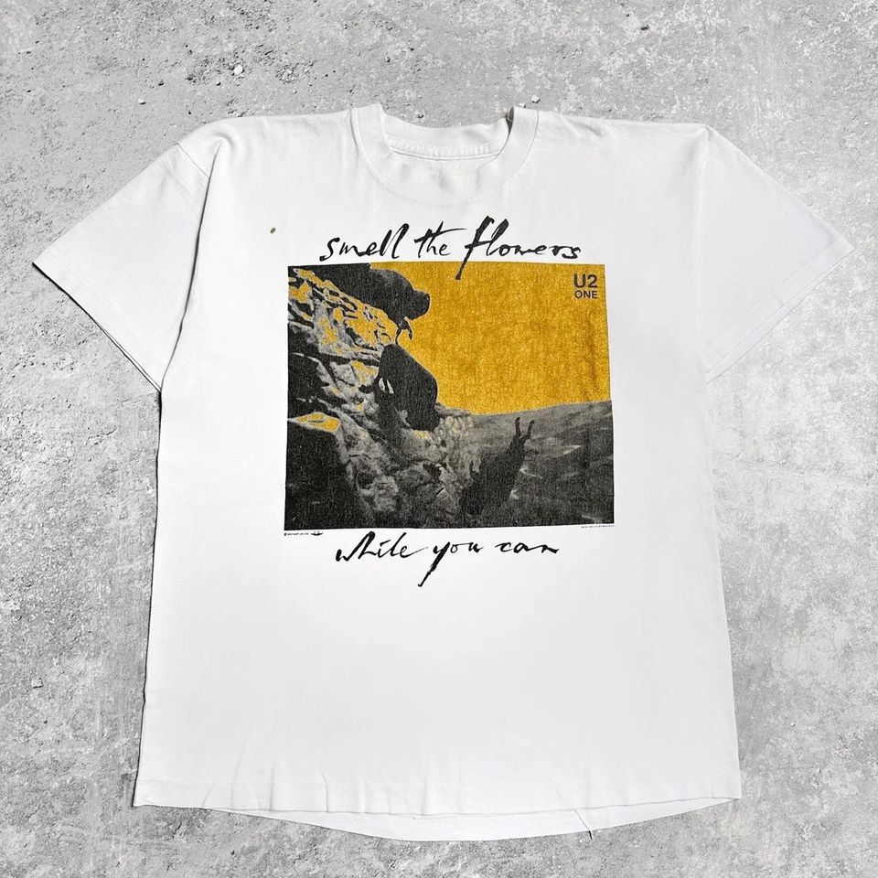 U2 One Smell The Flowers While You Can T-Shirt