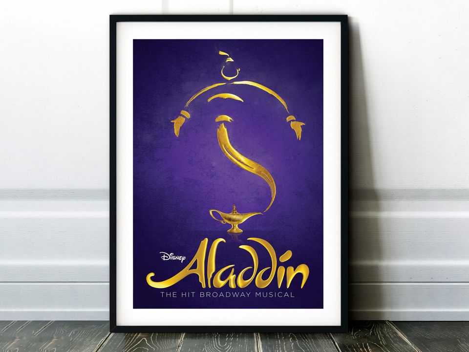 Aladdin Musical Print Poster