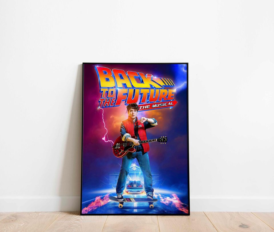 Back to the Future Musical Theatre Poster
