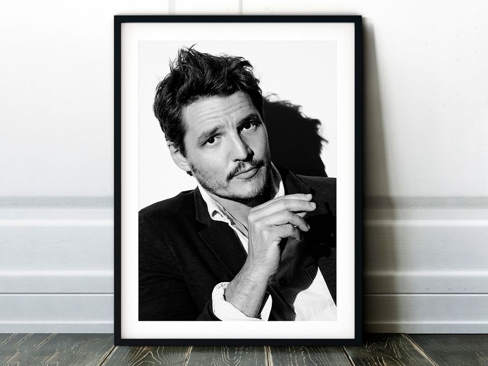 Pedro Pascal Print Poster Movies Series