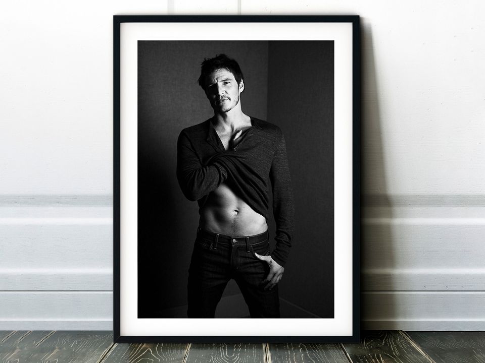 Pedro Pascal Print Poster Movies Series