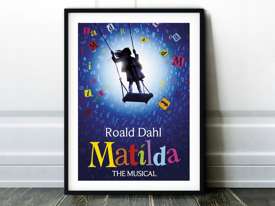 Matilda Musical Print Poster