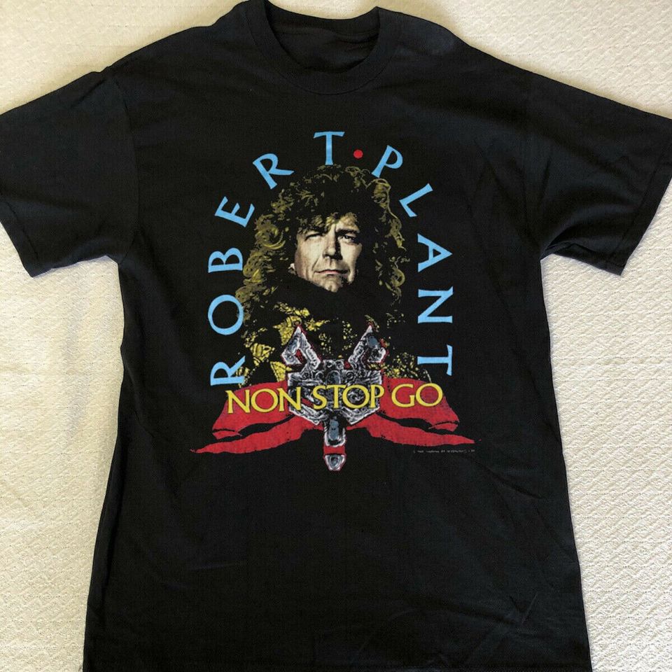 1988 Robert Plant Non Stop Go World Tour T-Shirt