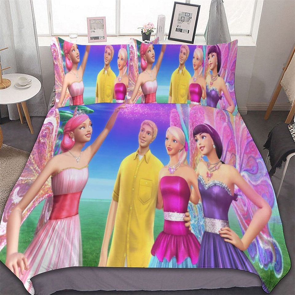 Disney Barbie Bedding Set