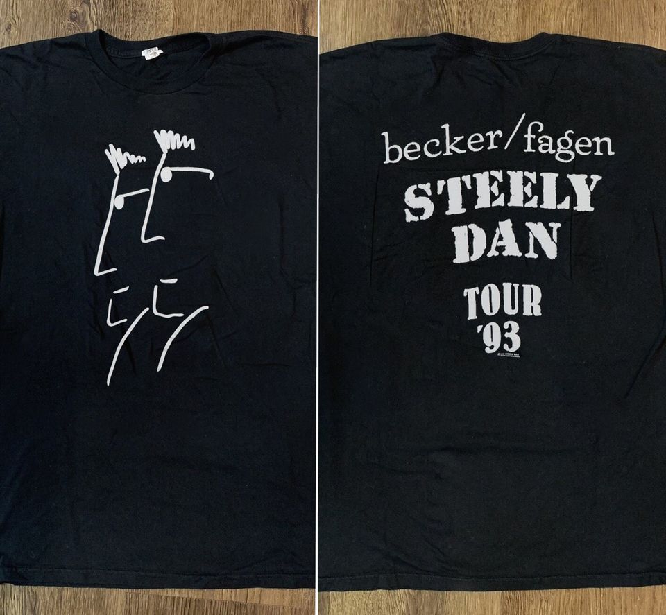 1993 Steely Dan Reunion Concert Tour T-Shirt
