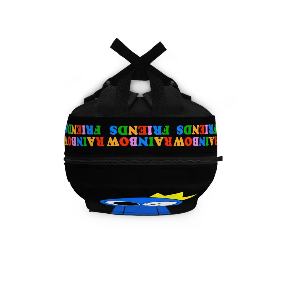 Rainbow friends Backpack, kids Backpack, Blue Rainbow Friends Backpack, Back to School Backpack, School Bag