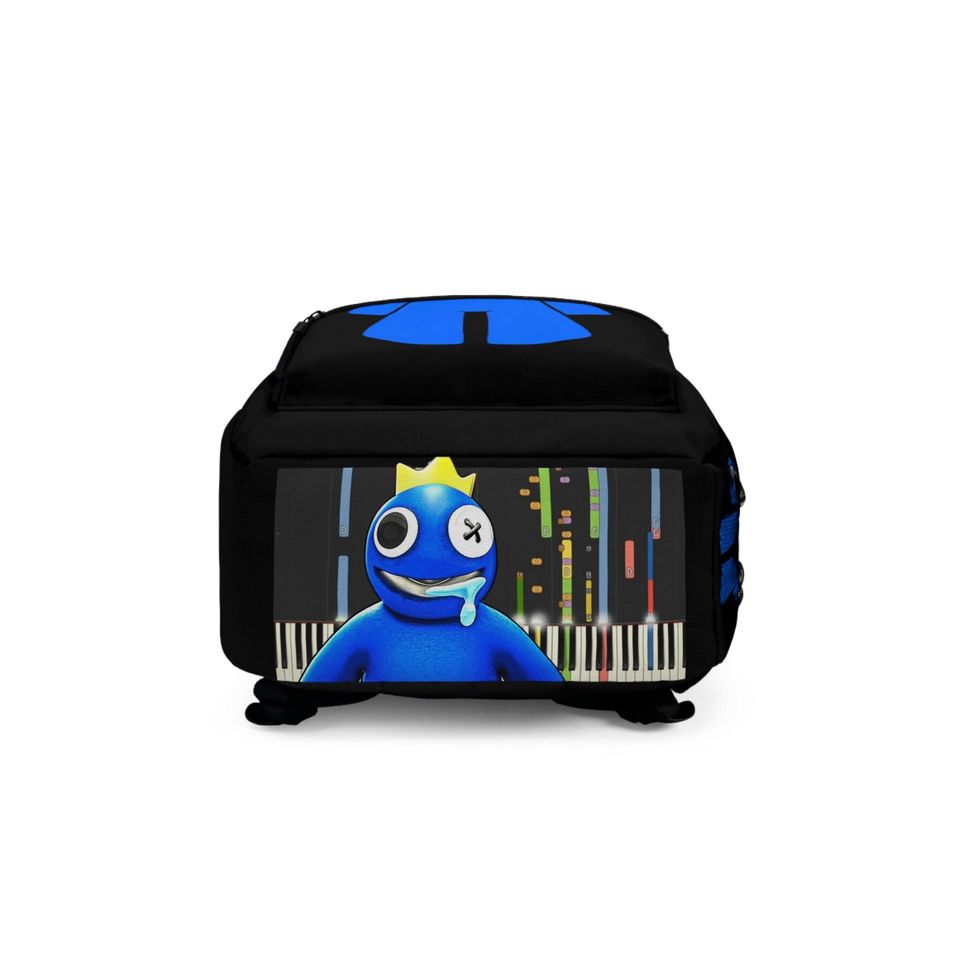 Rainbow friends Backpack, kids Backpack, Blue Rainbow Friends Backpack, Back to School Backpack, School Bag