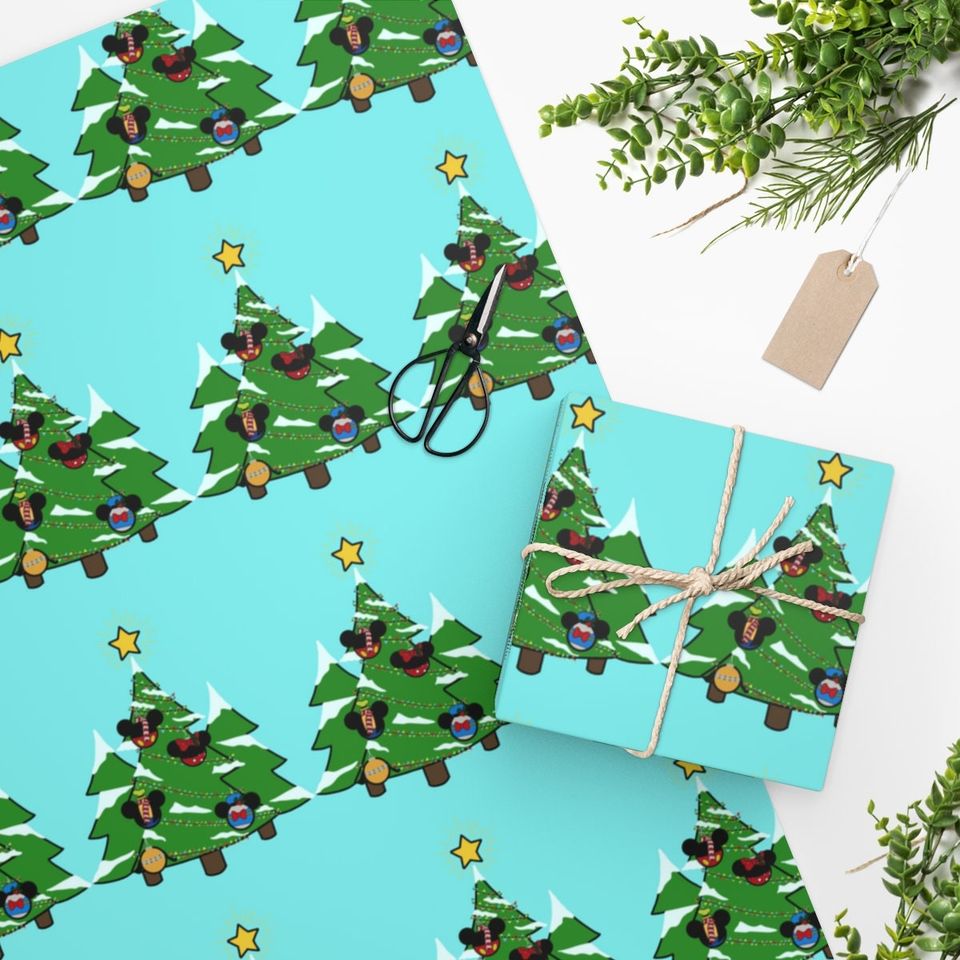 Disney Themed Wrapping Paper