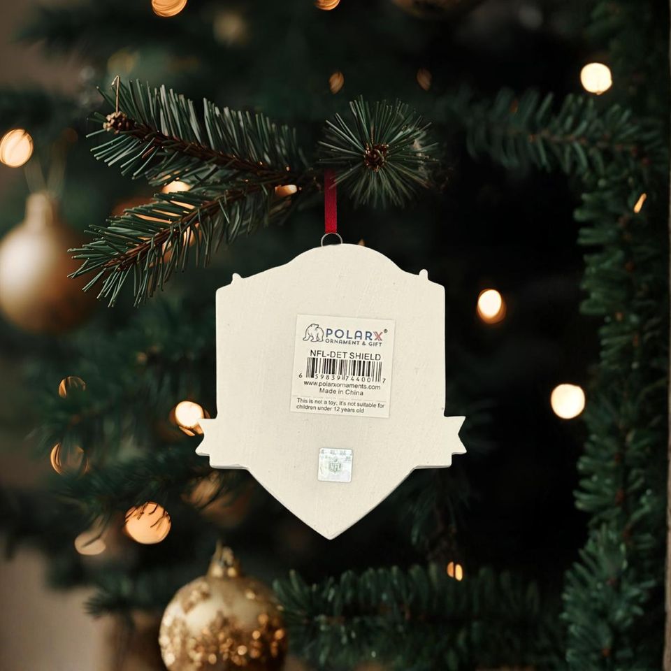 San Francisco 49ers Personalized Shield Ornament