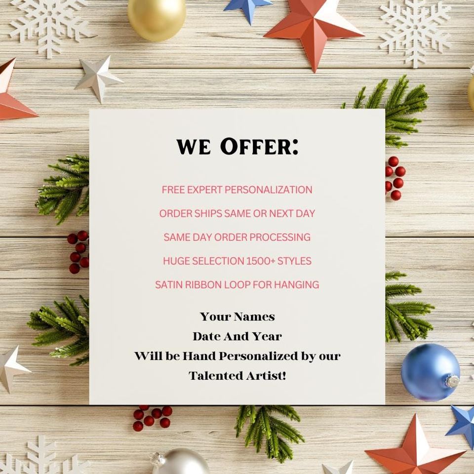 Washington Commanders Personalized Shield Ornament