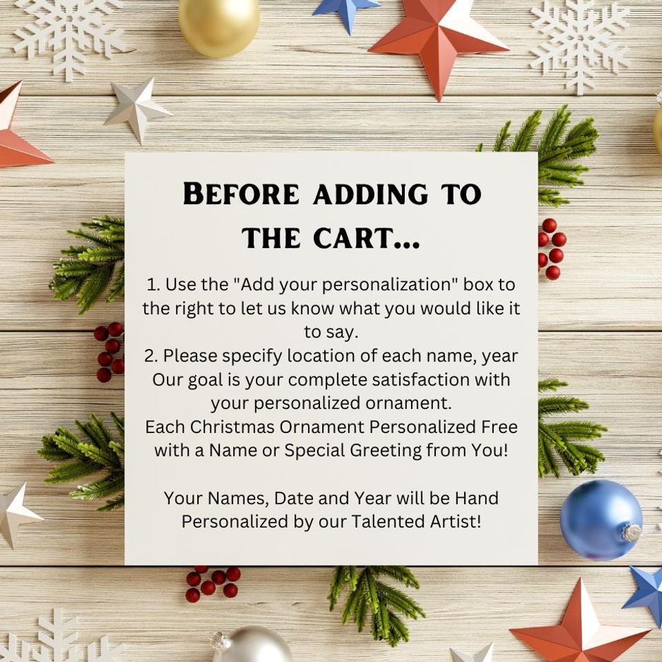 Washington Commanders Personalized Shield Ornament