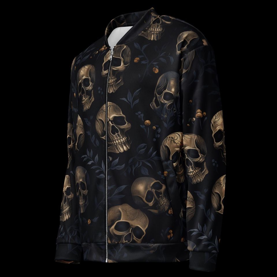 Skulls Unisex Bomber Jacket