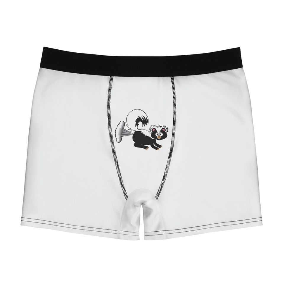 Silent and Violent Men's Boxer Briefs, Funny Boxer Briefs