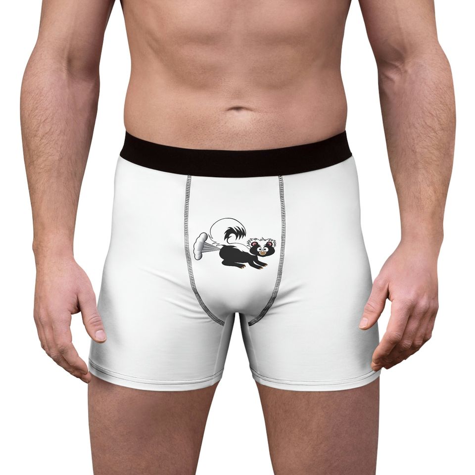 Silent and Violent Men's Boxer Briefs, Funny Boxer Briefs