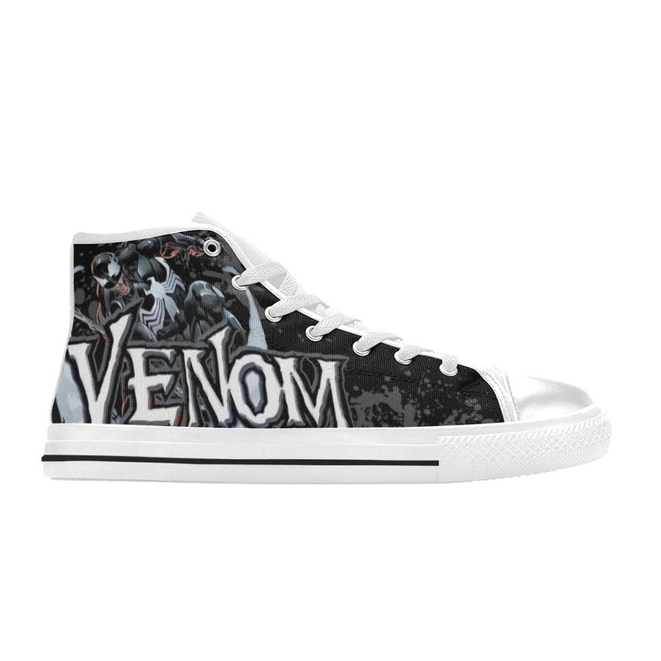 Venom Canvas High Top Sneakers, Venom Best for Gift