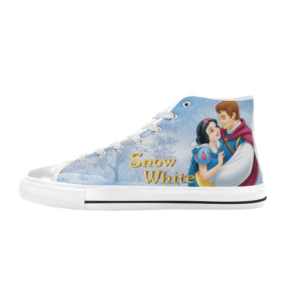Snow White High Top Sneakers, Disney Snow White Shoes
