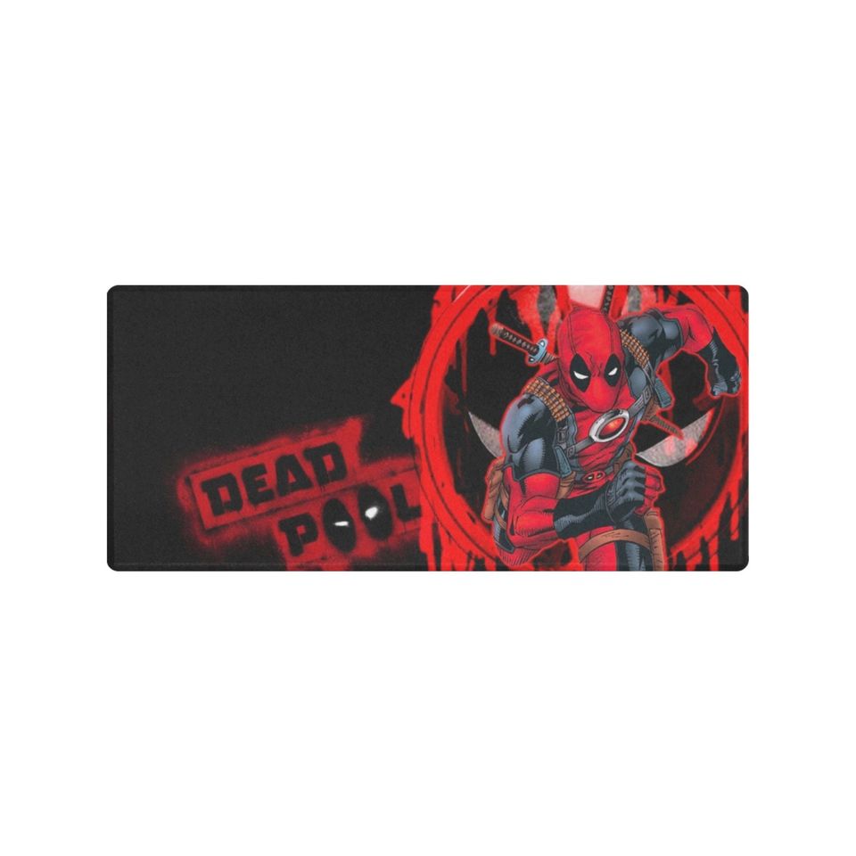 Deadpool Desk Mat Suitable for Gamers, Content Creators, and Others