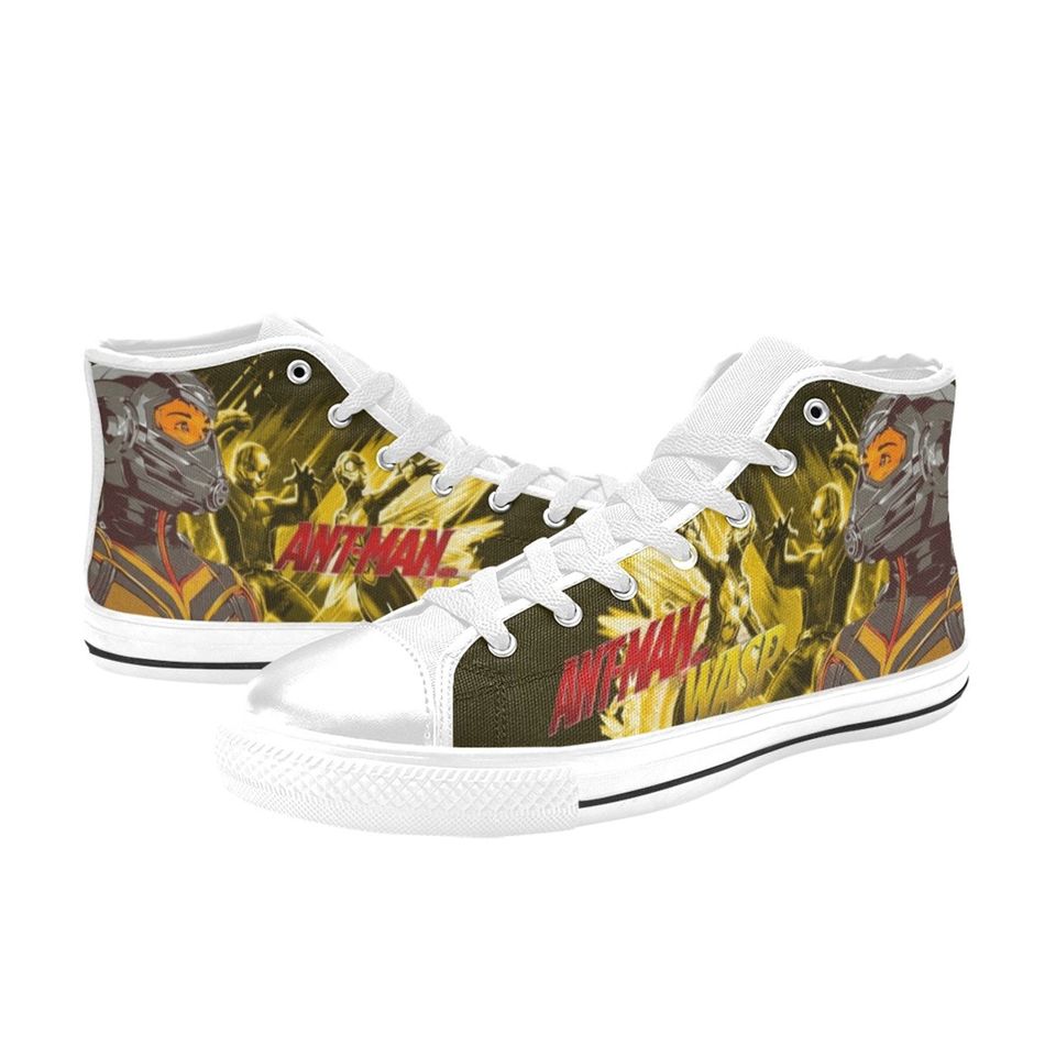 Ant Man High Top Sneakers, Ant Man Best for Gift, Ant Man Shoes