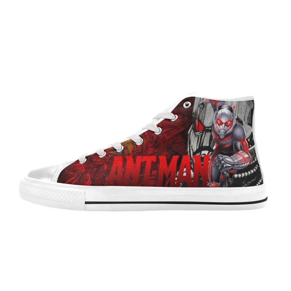 Ant Man Canvas High Top Sneakers, Ant Man Shoes