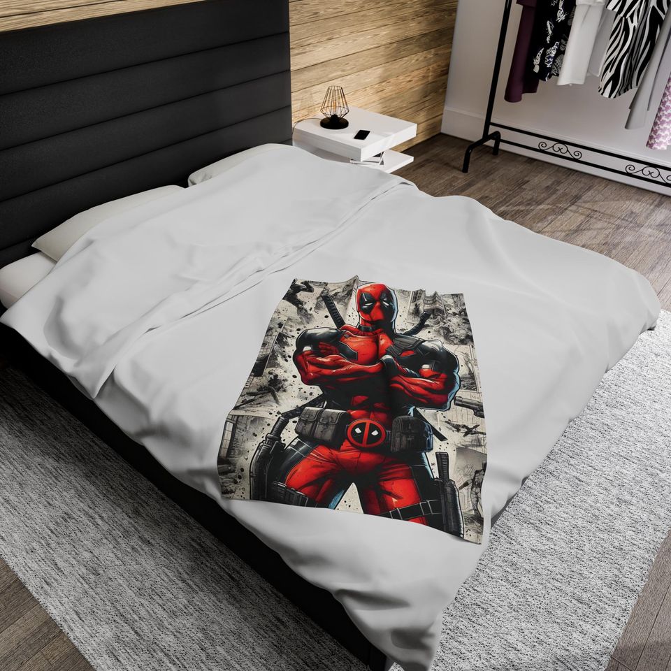 Deadpool Plush Blanket