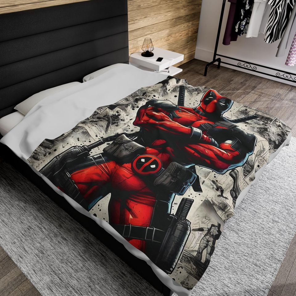 Deadpool Plush Blanket